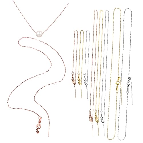 DIYEAH 9 Stück Teiliges Halsketten und Armbänder Verstellbare Echtvergoldete Schmuckketten für Damen Vielseitig als Collier Handgelenk und Pulloverketten Geeignet DIYEAH 9 Stück Teiliges Halsketten und Armbänder Verstellbare Echtvergoldete Schmuckketten für Damen Vielseitig als Collier Handgelenk und Pulloverketten Geeignet von DIYEAH