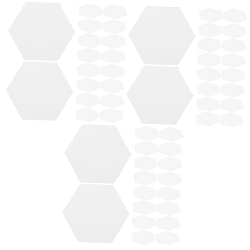 DIYEAH 900stücke Hexagon-patchwork-papier Für Kreatives Basteln Wiederverwendbares Zeichnungspapier Für -projekte Und Handarbeit Für Quilten Und Dekoration von DIYEAH