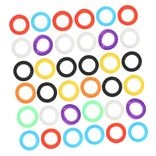 DIYEAH 96 Stück Teiliges Bunte Silikon Schlüsselkappen Rundes Design Weiche Schützende Schlüsselhüllen für Haus Büroschlüssel Installieren und Passend DIYEAH 96 Stück Teiliges Bunte Silikon Schlüsselkappen Rundes Design Weiche Schützende Schlüsselhüllen für Haus Büroschlüssel Installieren und Passend von DIYEAH
