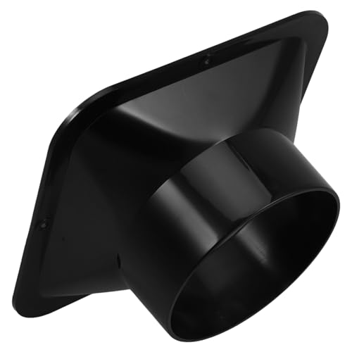 DIYEAH Abs Kunststoff Flanschadapter für Lüftungssysteme Robuster Rohrverbinder für Luftkanäle Einfache Installation Effektiver von DIYEAH