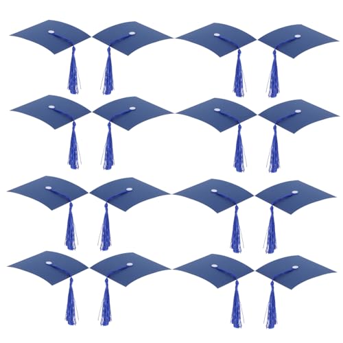 DIYEAH Abschlussfeier Saison Stilvolle Mini Graduation Cap Kuchen Topper Cupcake Topper von DIYEAH
