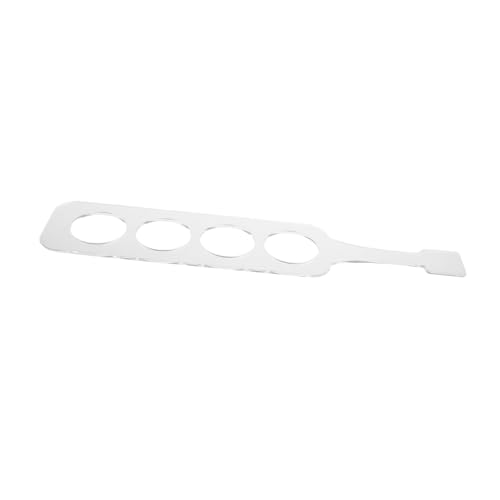 DIYEAH Acryl Schneidebrett Holzbearbeitungs Frässchablone Acryl Frässchablone Für Rechteckiges Fräserzubehör Schneidebrett Griffschablone Klare Flight Paddle Schablone Transparent von DIYEAH