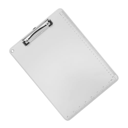 DIYEAH Aluminiumlegierung Klemmbrett mit Rutschfeste Zwischenablage für Memo Papiere für Büro Schule und Einfach Aufzuhängen Lehrer von DIYEAH