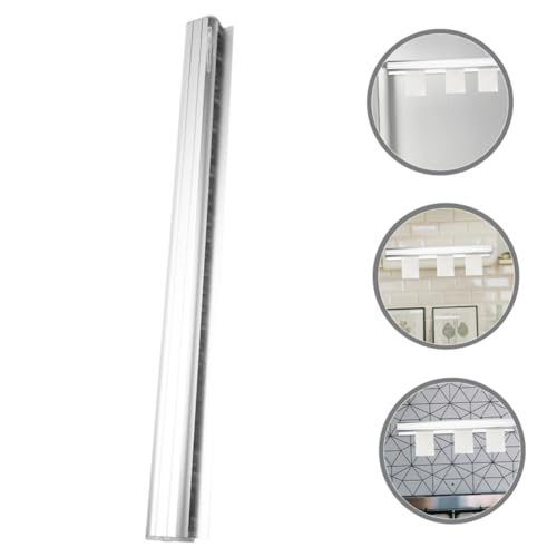 DIYEAH Aluminiumlegierung Ticket Halter Küchenrezept Halter ohne Bohren Selbstklebend für Restaurant Bestellungen Slide Check Bonhalter zur Einfachen Küchenorganisation von DIYEAH