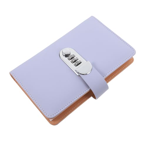 DIYEAH Bareinzahlungsbuch Sparordner Passwortordner Passcode-buch Für Passwörter Passwortbuch Mit Schloss Legierung Violett DIYEAH Bareinzahlungsbuch Sparordner Passwortordner Passcode-buch Für Passwörter Passwortbuch Mit Schloss Legierung Violett von DIYEAH