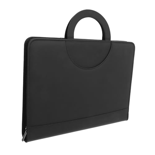 DIYEAH Bindemittel Aktenmappe aktenordner Dokumentenhalter Dateiorganisator Reißverschluss Aktentasche ziehen um Schreibwaren Geschäft Aktentaschen Quittungs-Organizer-Tasche Pu Black DIYEAH Bindemittel Aktenmappe aktenordner Dokumentenhalter Dateiorganisator Reißverschluss Aktentasche ziehen um Schreibwaren Geschäft Aktentaschen Quittungs-Organizer-Tasche Pu Black von DIYEAH
