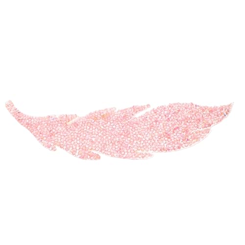 DIYEAH Blattförmige Applikation Strass für Diy Kleidung Selbstklebender Patch für Bekleidung Haaraccessoires und Handarbeiten Leicht und Dekorativ Ab von DIYEAH