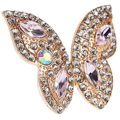 DIYEAH Bling Strass Applikation Schmetterling Dekoration Glitzer Aufnäher für Kleidung Schuhe Diy Projekte Robustes Leichtes Design für Kreative Bastelideen Styles von DIYEAH