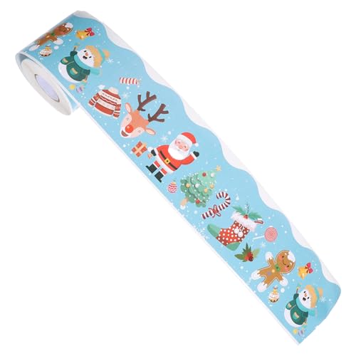 DIYEAH Border Sticker für Klassenzimmerdekoration Verschleißfester Rahmenaufkleber für Pinnwände und Tafeln DIY Dekorative Randbordüre für Schule Party Kindergarten und Büro DIYEAH Border Sticker für Klassenzimmerdekoration Verschleißfester Rahmenaufkleber für Pinnwände und Tafeln DIY Dekorative Randbordüre für Schule Party Kindergarten und Büro von DIYEAH