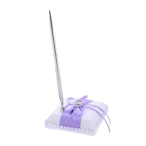 DIYEAH Braut Gästebuch Stift Kugelschreiber Für Hochzeitszeremonie Gästestift Gästebuch Stifte Stift Mit Ständer Schreibstift Hochzeitsempfangsstift Hochzeitszeremonie von DIYEAH