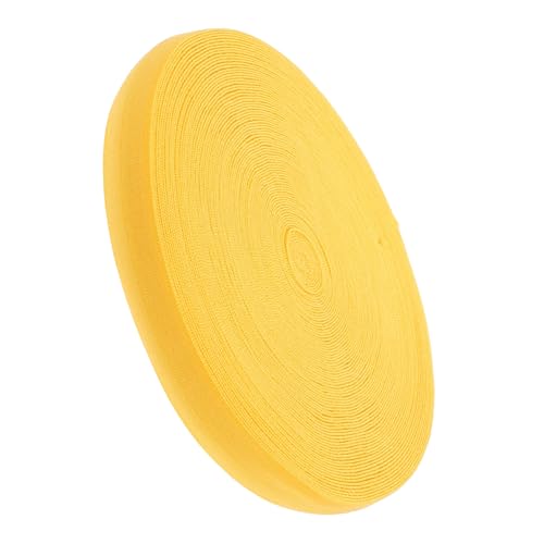 DIYEAH Breites Elastisches Band für Nähprojekte Flexibles Gummiband Strapazierfähigem Nylon für Diy Kleidung und Haarschmuck Leicht zu Verarbeiten Gelb von DIYEAH