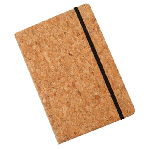 DIYEAH Business Notizbuch mit Korkcover Tragbares Schreibnotizbuch für Konferenzen Tagebuch und Notizen Vielseitig Einsetzbar für Studium und Planung Dickes für Müheloses Schreiben von DIYEAH