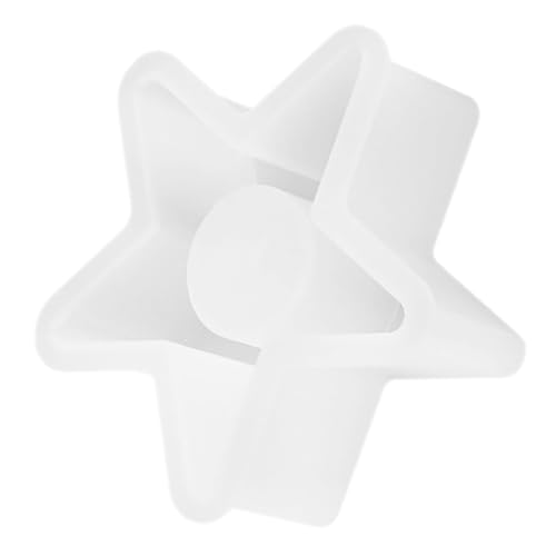 DIYEAH Candle Holder Diy Fünfzackiger Stern Silikon Gießform für Kerzenständer Einfach zu Bedienen und Langlebig für Bastelprojekte und Dekorative Anwendungen DIYEAH Candle Holder Diy Fünfzackiger Stern Silikon Gießform für Kerzenständer Einfach zu Bedienen und Langlebig für Bastelprojekte und Dekorative Anwendungen von DIYEAH