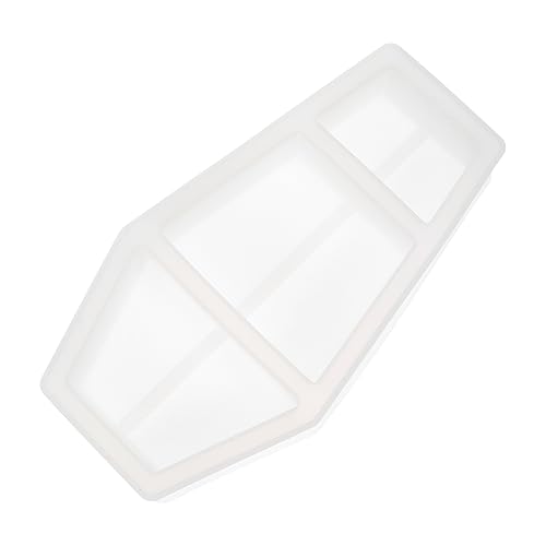 DIYEAH Coffin Shape Silikonform für Diy Halloween Projekte Flexible Gießform Sicherem Material für Kreative Bastelarbeiten mit Epoxidharz und Dekorationen von DIYEAH