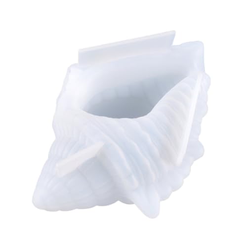 DIYEAH Conch Aufbewahrungsbox Silikonform für Epoxidharz DIY Gießform für Bastelprojekte Weich und Leicht zu Reinigen für Einzigartige von DIYEAH
