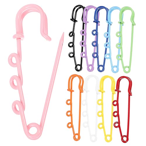 DIYEAH DIY Brosche Sicherheitsnadeln mit Löchern für Projekte Vielseitige Metallnadeln für Schmuck Anstecknadeln und Handwerk für Designs DIYEAH DIY Brosche Sicherheitsnadeln mit Löchern für Projekte Vielseitige Metallnadeln für Schmuck Anstecknadeln und Handwerk für Designs von DIYEAH