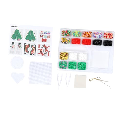 DIYEAH DIY Bügelperlen Weihnachtsmotive Bastelset zum Selbermachen für Weihnachtsanhänger Feinmotorik Eltern-junge Mädchen-aktivität Party Schule DIYEAH DIY Bügelperlen Weihnachtsmotive Bastelset zum Selbermachen für Weihnachtsanhänger Feinmotorik Eltern-junge Mädchen-aktivität Party Schule von DIYEAH