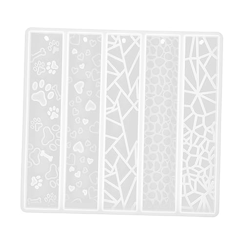 DIYEAH DIY Silikon Lesezeichen Form Katzenpfoten Design Wiederverwendbare Epoxidharz Gießform für Kreative Bastelprojekte für Personalisierte Lesezeichen und DIYEAH DIY Silikon Lesezeichen Form Katzenpfoten Design Wiederverwendbare Epoxidharz Gießform für Kreative Bastelprojekte für Personalisierte Lesezeichen und von DIYEAH