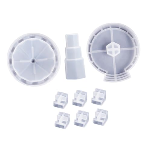 DIYEAH DIY Silikonform Gießform für Epoxidharz Deko mit Hoher Elastizität und Reißfestigkeit Wiederverwendbar Glatte Oberfläche für Einfache Entformung zum Basteln und Dekorieren von DIYEAH