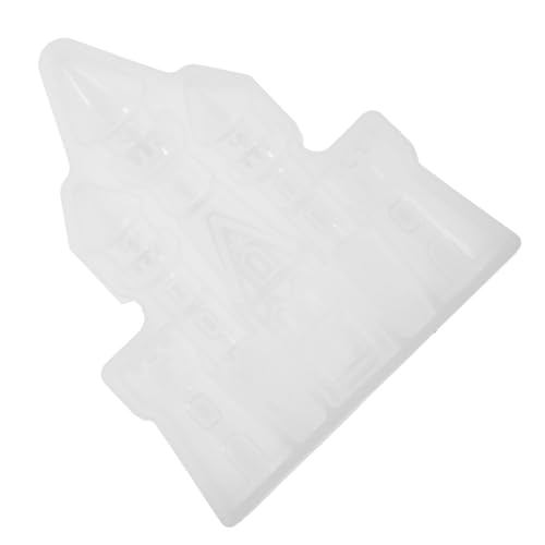 DIYEAH DIY Silikonform Schloss Gießform für Epoxidharz Basteln Flexible Wiederverwendbare Harzform mit Feinen Details Ungiftig Leicht zu Reinigen für Kreative Handwerksprojekte von DIYEAH