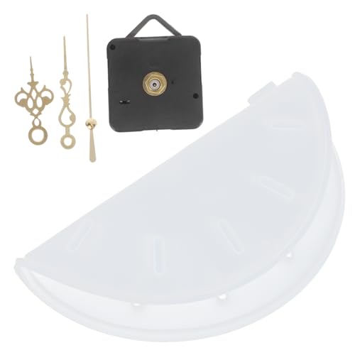 DIYEAH DIY Silikonform für Runde Uhrplatten Flexible Reißfeste Epoxidharz Gießform Wiederverwendbares für Wanduhr Herstellung mit Goldfarbenen Zeigern Leicht zu Reinigen und Langlebig DIYEAH DIY Silikonform für Runde Uhrplatten Flexible Reißfeste Epoxidharz Gießform Wiederverwendbares für Wanduhr Herstellung mit Goldfarbenen Zeigern Leicht zu Reinigen und Langlebig von DIYEAH