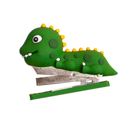 DIYEAH Dinosaurier Hefter Aus Silikon Wiederverwendbarer Papierhefter Handgefertigter Büro Hefter Süße Dekoration Für Büro Und Zuhause Langlebig von DIYEAH