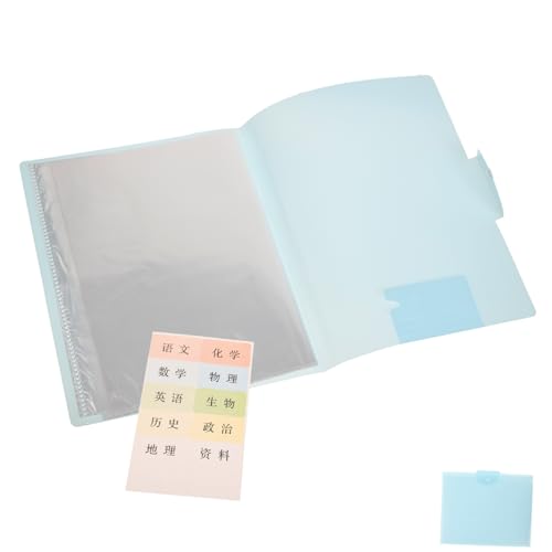 DIYEAH Dokumenten Organizer aus Transparente Aufbewahrungstasche mit Reißverschluss für Quittungen Testpapier Bürobedarf und Schule für Ordnung von DIYEAH