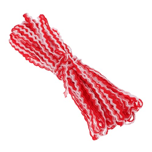DIYEAH Doppelfarbiges Gewelltes Zierband Breit Geflochtene Wellenkante für Diy Bekleidung Vorhänge Polster Lampenschirme Vielseitiger Nähbesatz für Handarbeiten und Dekorationen DIYEAH Doppelfarbiges Gewelltes Zierband Breit Geflochtene Wellenkante für Diy Bekleidung Vorhänge Polster Lampenschirme Vielseitiger Nähbesatz für Handarbeiten und Dekorationen von DIYEAH