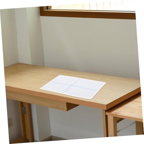 DIYEAH Doppelseitiges Whiteboard Raster-whiteboard Notizblock Zu Machen Trocken Abwischbare Tafeln Mit Linien Whiteboard Mit Linien Trocken Abwischbare Gittermatte Tafel Plastik von DIYEAH