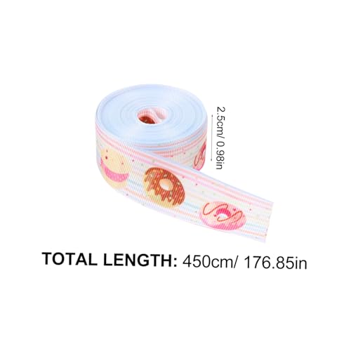 DIYEAH Doughnut Geschenkband Breit Dekoratives Wickelband für Diy Basteln Geschenkverpackung Partydeko Leicht Tragbar Vielseitig Einsetzbar für Festlichkeiten DIYEAH Doughnut Geschenkband Breit Dekoratives Wickelband für Diy Basteln Geschenkverpackung Partydeko Leicht Tragbar Vielseitig Einsetzbar für Festlichkeiten von DIYEAH