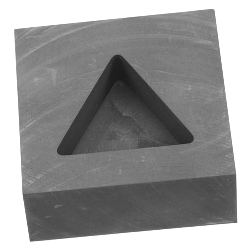 DIYEAH Dreiecksform Graphitformen Barfenformen Schmelzendes Gießwerkzeug Formgraphit Gießformen Zum Schmelzen Gussformen Formenguss Barren Formguss Ingotform Graphitgussblockform Schwarz DIYEAH Dreiecksform Graphitformen Barfenformen Schmelzendes Gießwerkzeug Formgraphit Gießformen Zum Schmelzen Gussformen Formenguss Barren Formguss Ingotform Graphitgussblockform Schwarz von DIYEAH