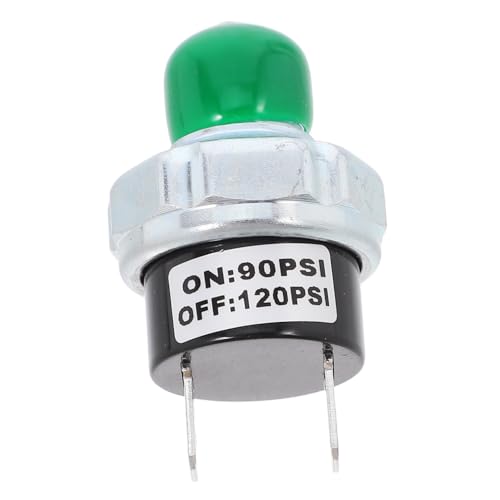 DIYEAH Druckschalter druckregler drucksensor Druckkontrollschalter Schalter für Luftkompressor Druckpolsterschalter Mikrodruck-Netzschalter des Luftkompressors Teflonbeschichtetes Rohr von DIYEAH
