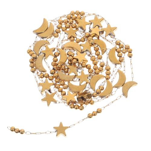 DIYEAH Edelstahl Halskette Kette mit Mond und Stern Anhängern für DIY Schmuckherstellung Flexible für Armbänder Fußkettchen Ohrringe Langlebig Glänzend Geeignet für Alltag und Feier DIYEAH Edelstahl Halskette Kette mit Mond und Stern Anhängern für DIY Schmuckherstellung Flexible für Armbänder Fußkettchen Ohrringe Langlebig Glänzend Geeignet für Alltag und Feier von DIYEAH