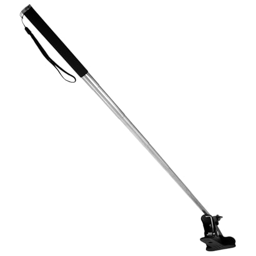 DIYEAH Einstellbarer Edelstahl Handheld Display Halter für Poster Werbung Tour Outdoor Vielseitiger Schildständer Robust Langlebig für Messen und Einkaufszentren von DIYEAH