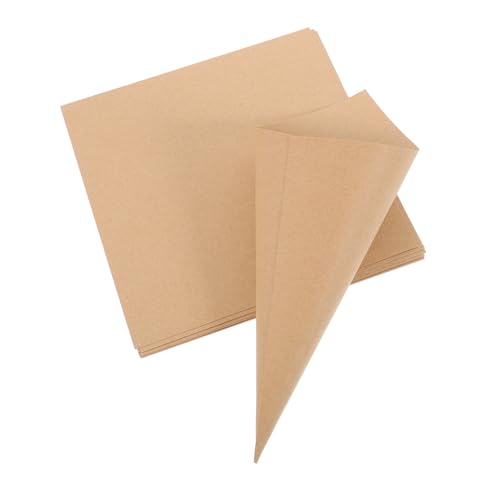 DIYEAH Elegante Blütenkegel Aus Kraftpapier 50 Stück Papierblumenkegel Für Hochzeits- Und Geburtstagsdekorationen von DIYEAH