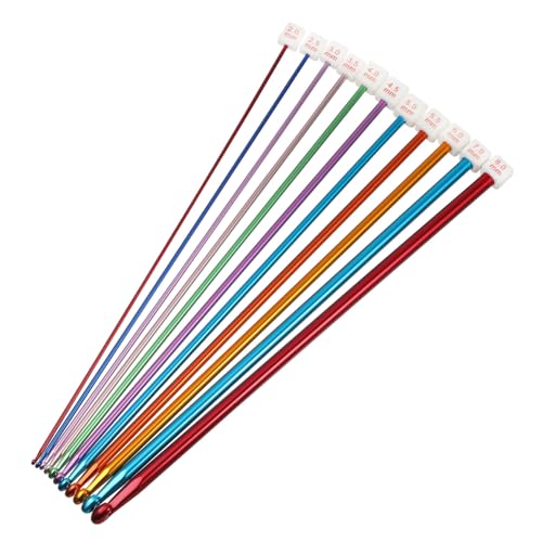 DIYEAH Ergonomisches Häkelnadel Set Teilig Aluminiumoxid Polierte Oberfläche Für Anfänger Pullover Mützen Schals Stricken Und Häkeln DIYEAH Ergonomisches Häkelnadel Set Teilig Aluminiumoxid Polierte Oberfläche Für Anfänger Pullover Mützen Schals Stricken Und Häkeln von DIYEAH