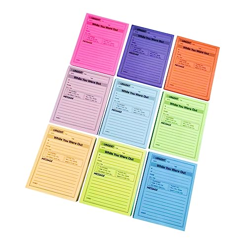 DIYEAH Farben Praktische Haftnotizen Selbstklebende Notizzettel für Zuhause Büro Wiederverwendbar Organisation für Notizen und Erinnerungen von DIYEAH