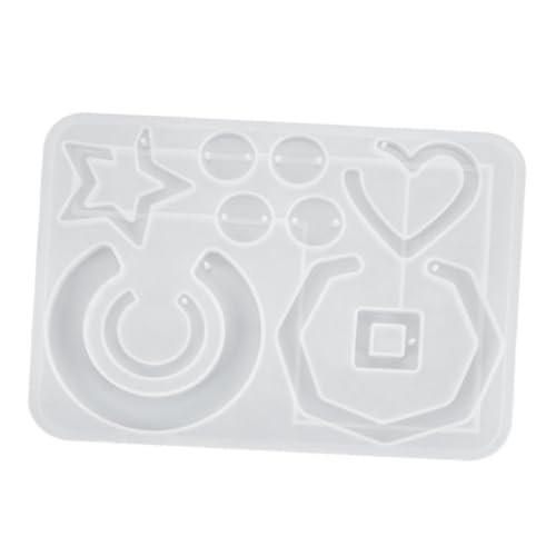 DIYEAH Feine Silikonform Herz ohrring DIY Gießform für Schmuckherstellung Handwerk Geschenk Geeignet Bpa frei Sicher und Langlebig von DIYEAH