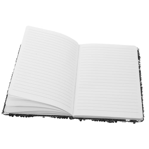 DIYEAH Fischschuppen-Notizbuch tragbarer Planer-Organizer tragbarer akademischer Planer tragbare Planerbücher Notizbücher Täglicher Planer Organizer Papier Black von DIYEAH