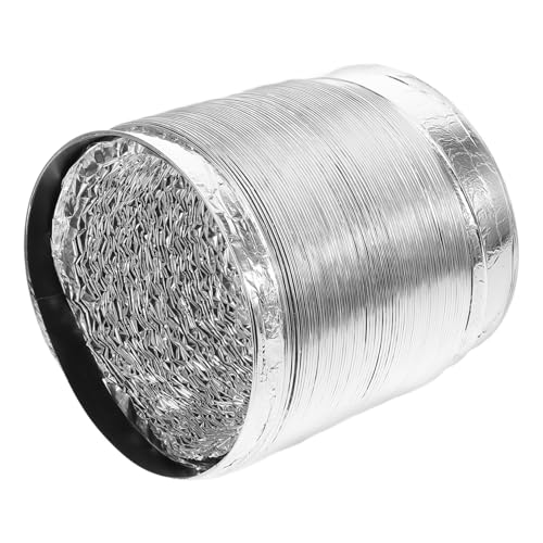 DIYEAH Flexibler Abluftschlauch Aluminiumfolie für Dunstabzugshaube und Heizungsventilation Leicht zu Reinigen Robust und Langlebig Einfache Installation und Flexible Handhabung DIYEAH Flexibler Abluftschlauch Aluminiumfolie für Dunstabzugshaube und Heizungsventilation Leicht zu Reinigen Robust und Langlebig Einfache Installation und Flexible Handhabung von DIYEAH
