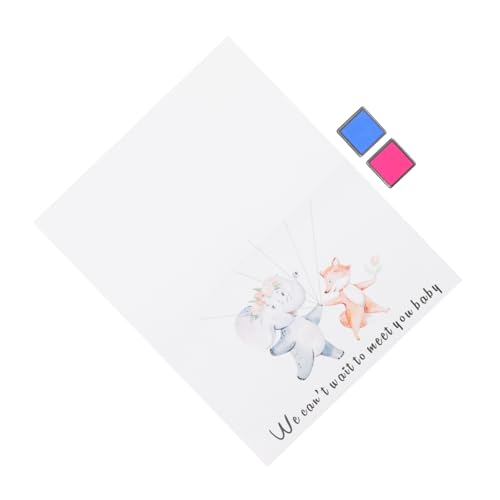 DIYEAH Gender Reveal Fingerabdruckbaum Dekorationsset Für Babypartys Mit Poster Stempelkissen Und Klebepunkten Erinnerungsstück Für Besondere Anlässe DIYEAH Gender Reveal Fingerabdruckbaum Dekorationsset Für Babypartys Mit Poster Stempelkissen Und Klebepunkten Erinnerungsstück Für Besondere Anlässe von DIYEAH