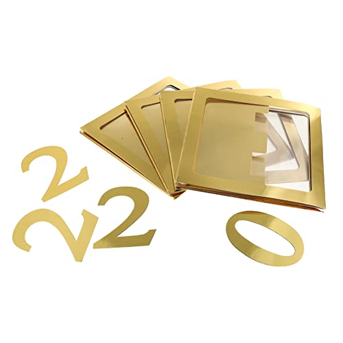 DIYEAH Goldene Abschluss Box Teiliges für Geburtstags und Abschlussfeier Dekoration Leichte Sichere Ballonbox als Fotohintergrund und Partyaccessoire DIYEAH Goldene Abschluss Box Teiliges für Geburtstags und Abschlussfeier Dekoration Leichte Sichere Ballonbox als Fotohintergrund und Partyaccessoire von DIYEAH
