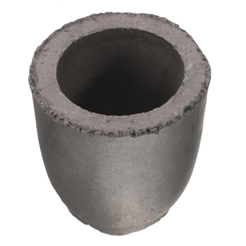DIYEAH Graphit Gießform für Hochtemperatur Graphit Tiegel für Metallverarbeitung für Messing Kupfer Niedriger Energieverbrauch Wärmeleitung von DIYEAH