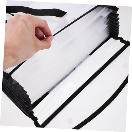 DIYEAH Großer Tragbarer Aktenordner mit Handgriff Mehrschichtiger Kunststoff Akten Organizer Erweiterbarer Dokumentenmappe für Büro und Studium Schwarz Vielseitiger Papieraufbewahrer DIYEAH Großer Tragbarer Aktenordner mit Handgriff Mehrschichtiger Kunststoff Akten Organizer Erweiterbarer Dokumentenmappe für Büro und Studium Schwarz Vielseitiger Papieraufbewahrer von DIYEAH