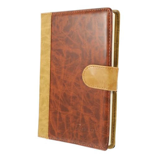 DIYEAH Großes PU Leder Notizbuch Business Konferenz Notizblock Reiseaufzeichnungsbuch Büro Schreibblock für Studium und Arbeit Dickes Papier Glattes Schreiben Vielseitig für Angestellte DIYEAH Großes PU Leder Notizbuch Business Konferenz Notizblock Reiseaufzeichnungsbuch Büro Schreibblock für Studium und Arbeit Dickes Papier Glattes Schreiben Vielseitig für Angestellte von DIYEAH