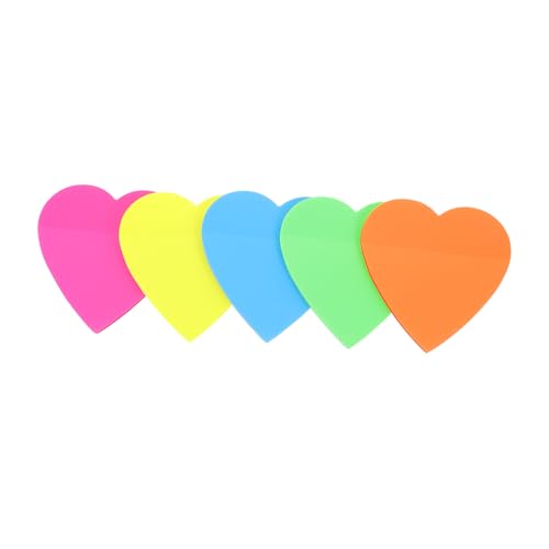 DIYEAH Haftnotizen Set Herzform Transparente Selbstklebende Memo Pads für Büro Schule und Zuhause Farben Beschreibbar für Notizen und Erinnerungen DIYEAH Haftnotizen Set Herzform Transparente Selbstklebende Memo Pads für Büro Schule und Zuhause Farben Beschreibbar für Notizen und Erinnerungen von DIYEAH