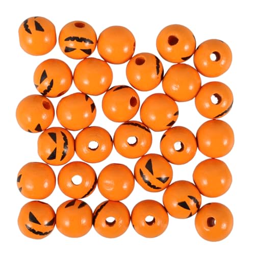 DIYEAH Halloween-Holzperlen Für Heimwerkerarbeiten Orangefarbener Holzabstandshalter Mit Design 0 66 Zoll Runde Perlen Für Ornamente Dekorationen Und Girlandenherstellung 50 Stück DIYEAH Halloween-Holzperlen Für Heimwerkerarbeiten Orangefarbener Holzabstandshalter Mit Design 0 66 Zoll Runde Perlen Für Ornamente Dekorationen Und Girlandenherstellung 50 Stück von DIYEAH