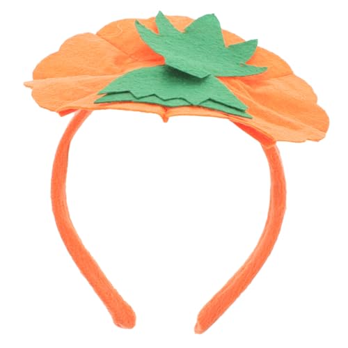 DIYEAH Halloween Kürbis Stirnband Jack O Lantern Haarband Kürbis Haarreif Halloween Party Accessoire Halloween Spinnennetz Haarreif Damen Kopfschmuck Halloween Party Stirnband Masken von DIYEAH