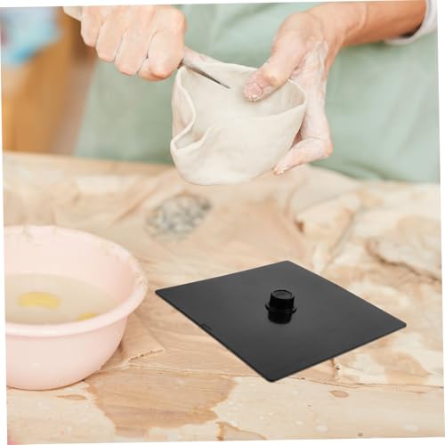 DIYEAH Hand Casting Mould Base Schwarz Quadratisch Statue Form Sockel Diy Skulptur Display Sockel Für Kunsthandwerk Resin Statue Mould Bottom Base von DIYEAH