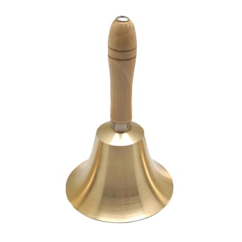 DIYEAH Handglocke mit Holzgriff Vielseitig Einsetzbar für Partys Restaurants und Zuhause für Festliche Anlässe und DIYEAH Handglocke mit Holzgriff Vielseitig Einsetzbar für Partys Restaurants und Zuhause für Festliche Anlässe und von DIYEAH